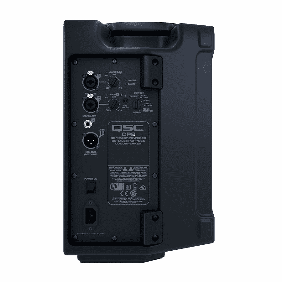 QSC CP8 1000W 8in Powered Speaker 